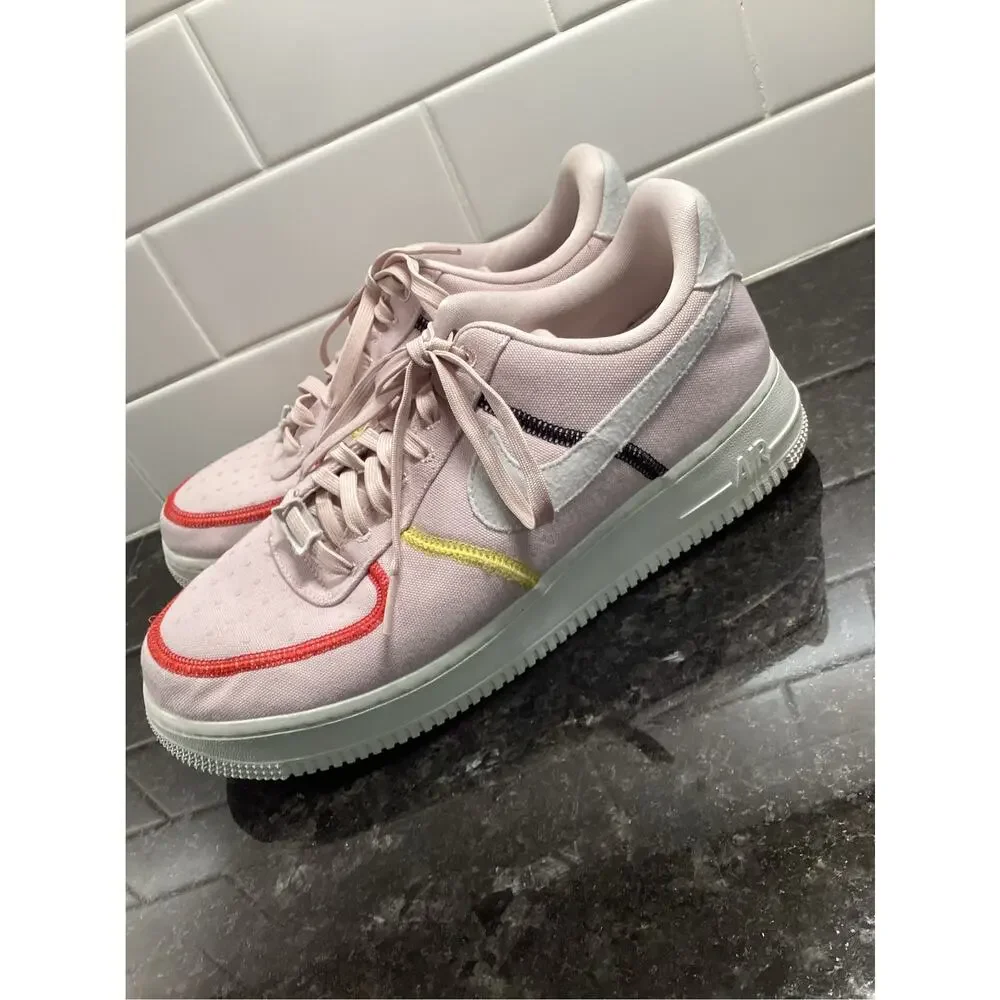 Nike Air Force 1 LX Pink Women's Basketball Shoes, size 9.5